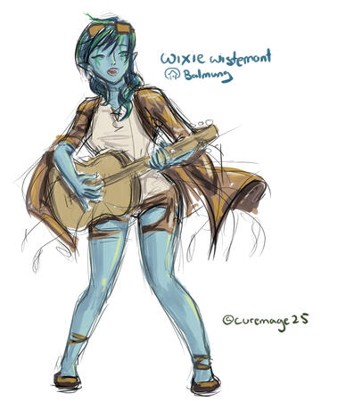 Wixie Rocking by Curemage25